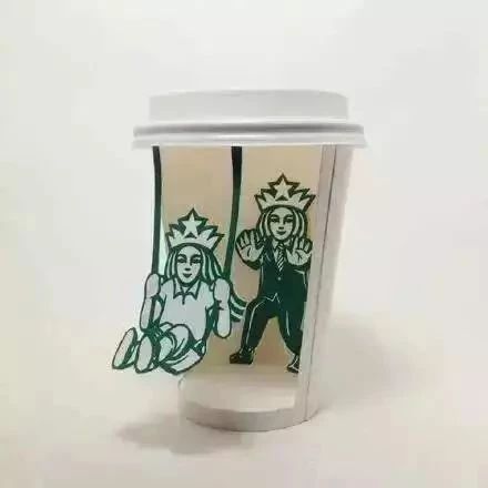 有趣 | 他把喝咖啡的杯子，全部拿來畫插畫