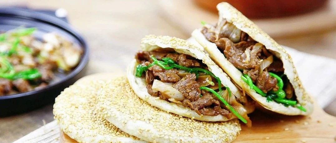 大力推薦的燒餅夾烤肉，好吃到?jīng)]朋友！