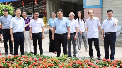 自治區(qū)政協(xié)常委、梧州市政協(xié)主席黃振饒蒞臨百裕集團走訪調(diào)研